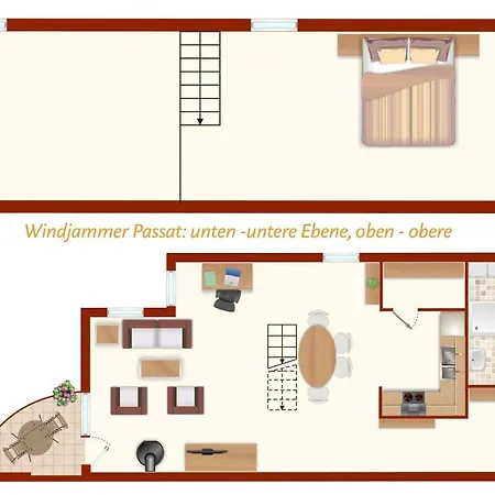 Haus Windjammer Passat Laboe